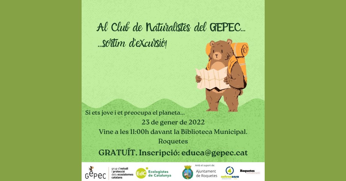 Club de Naturalistas del GEPEC Roquetes - Excursin