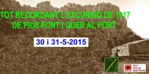 Tot recordant lexcursi de 1917 de Pius Font i Quer al Port