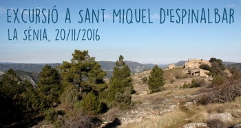 Excursi a Sant Miquel dEspinalbar (terme de Vall-de-Roures)