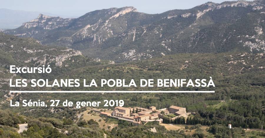 Excursi a les solanes de la Pobla de Benifass