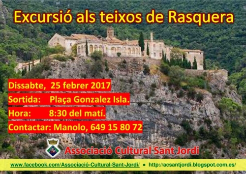 Excursi als teixos de Rasquera