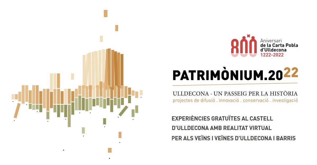 Patrimnium 2022: Experiencias gratuitas de realidad virtual al Castillo para los vecinos de Ulldecona y barrios