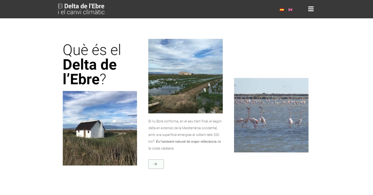 Es presenta a Europa una exposici virtual sobre els efectes del canvi climtic al delta de l’Ebre | EbreActiu.cat, revista digital d’oci actiu | Terres de l’Ebre ...