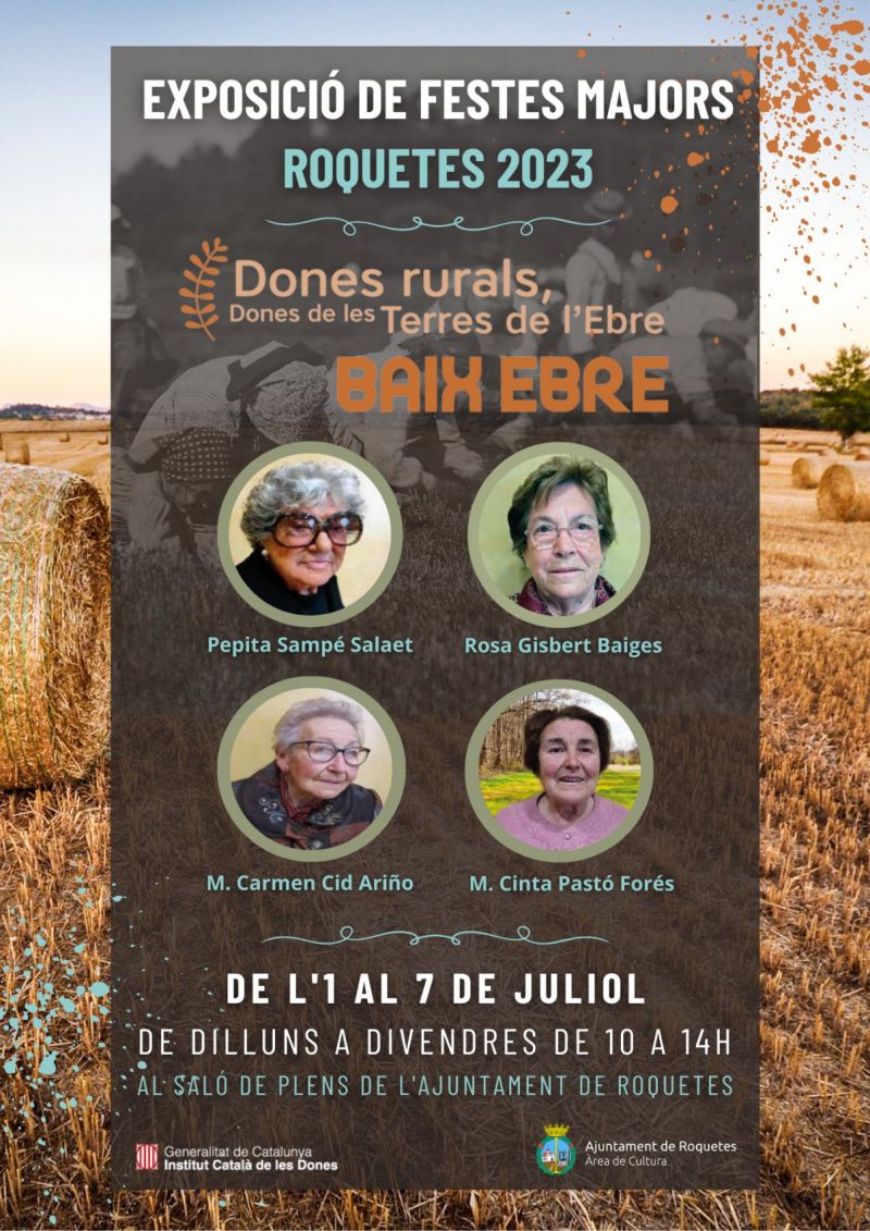 Exposici: Dones rurals, dones de les Terres de lEbre