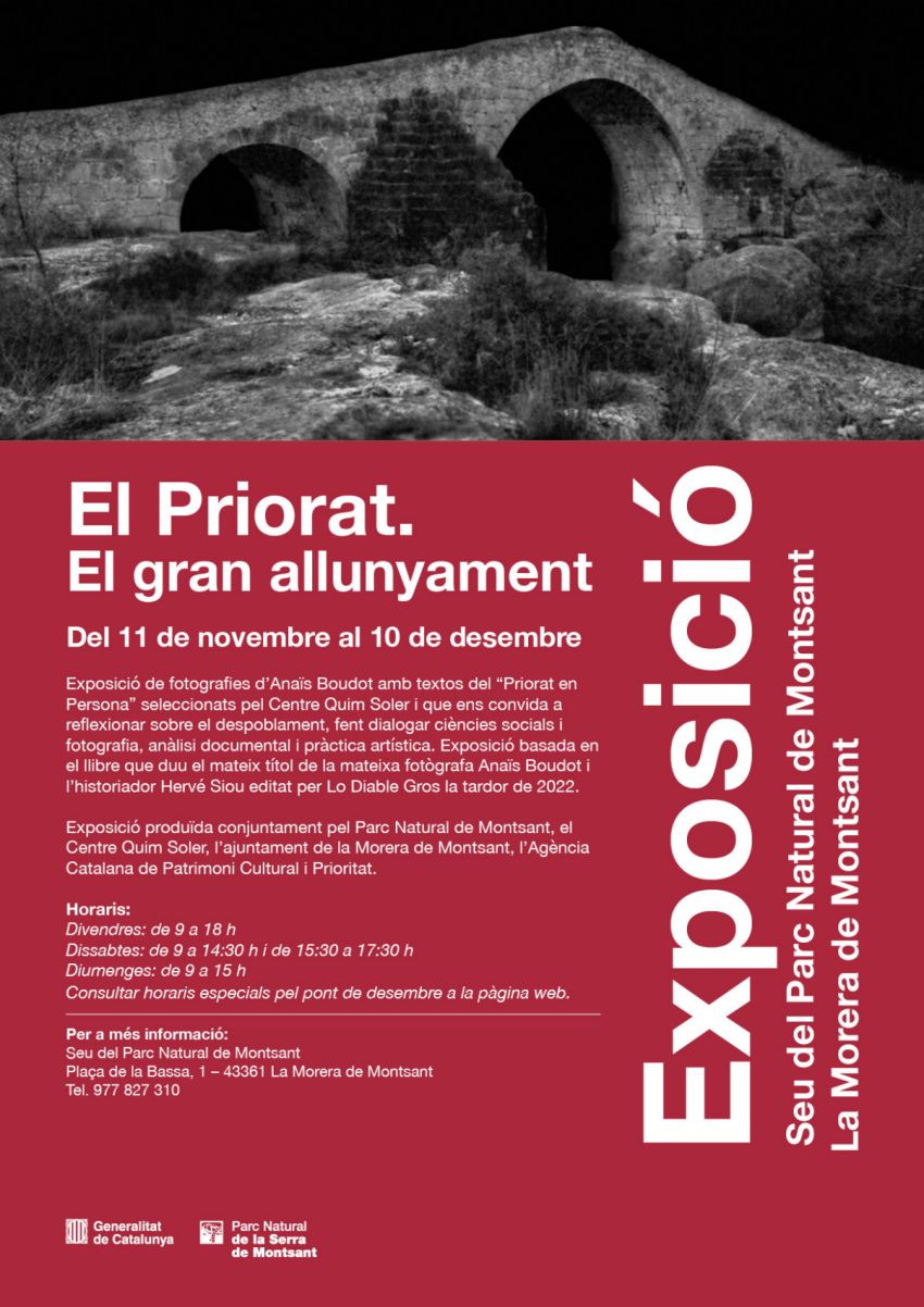 Exposici: El Priorat. El gran allunyament