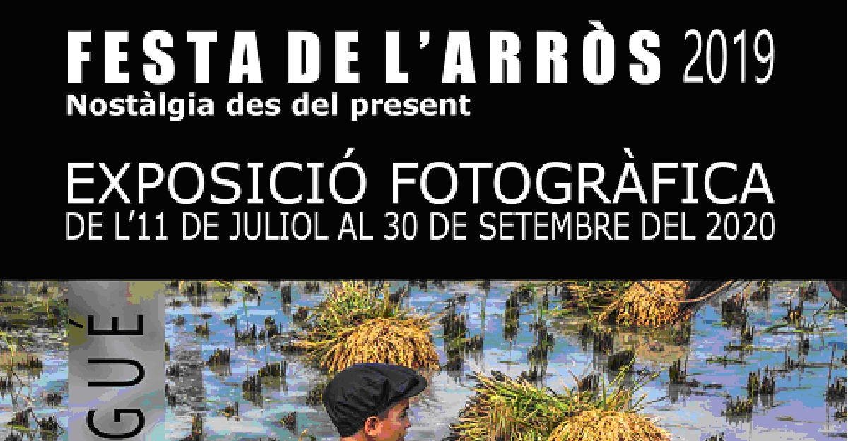 Exposicin fotogrfica Festa de lArrs 2019