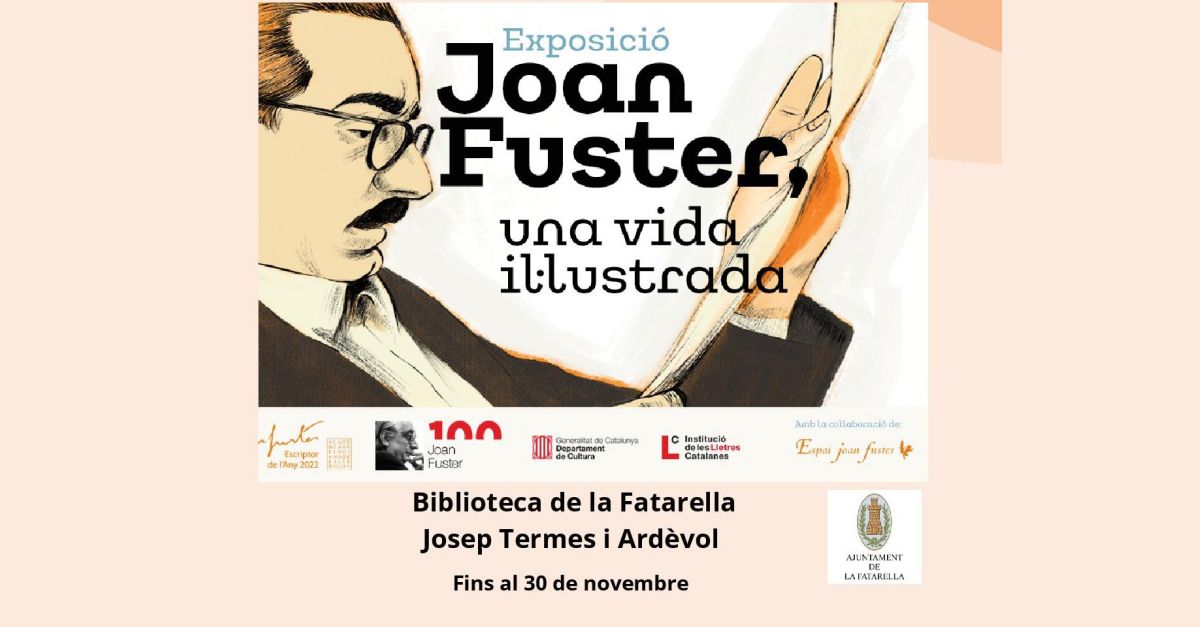 Exposici Joan Fuster, una vida illustrada