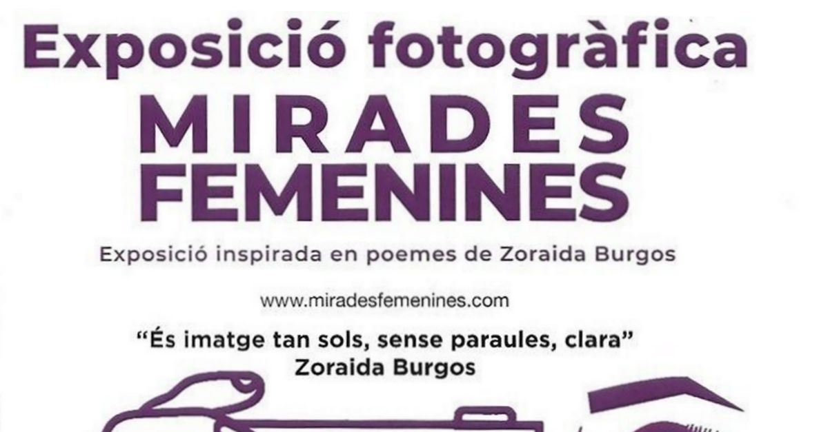 Exposicin fotogrfica Mirades femenines