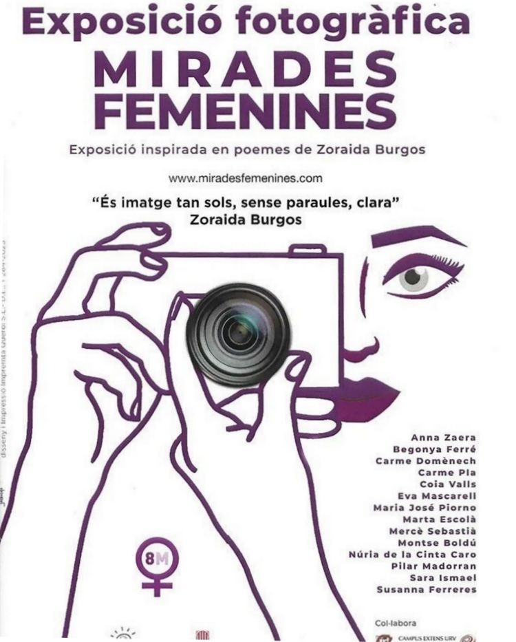 Exposici fotogrfica Mirades femenines