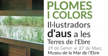 Exposici plomes i colors, illustradors d’aus a les Terres de l’Ebre