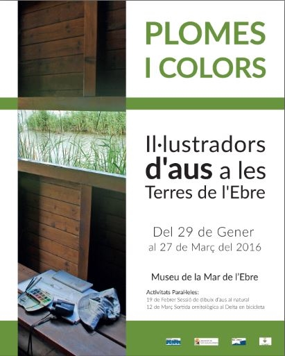 Exposici plomes i colors, illustradors d’aus a les Terres de l’Ebre