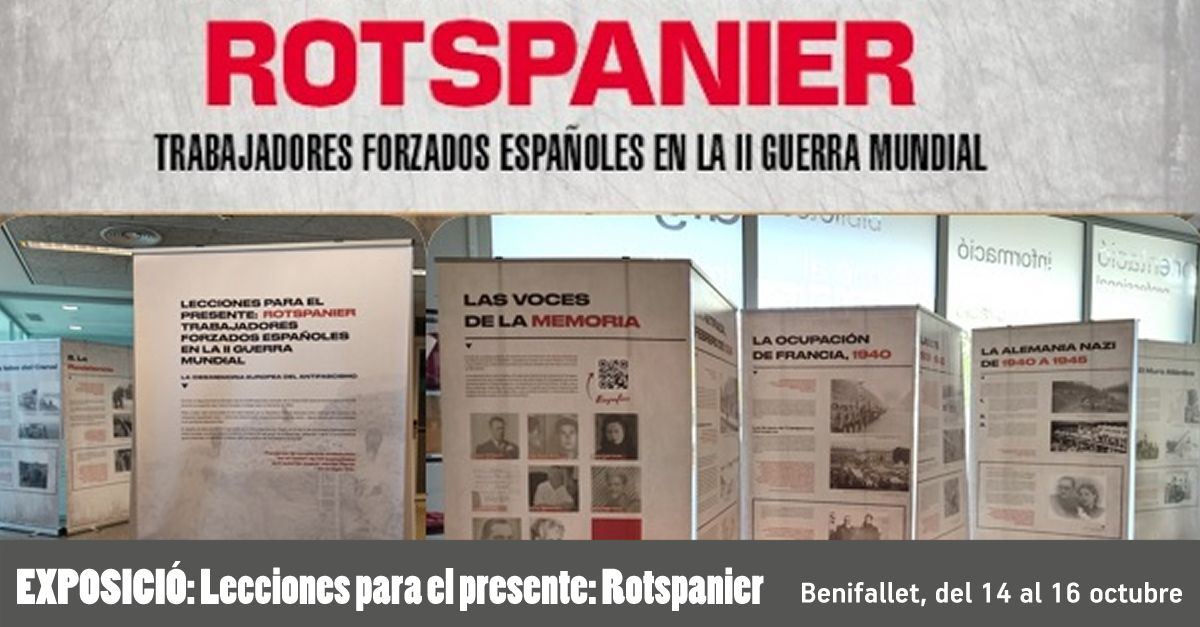 Exposicin Lecciones para el presente: Rotspanier