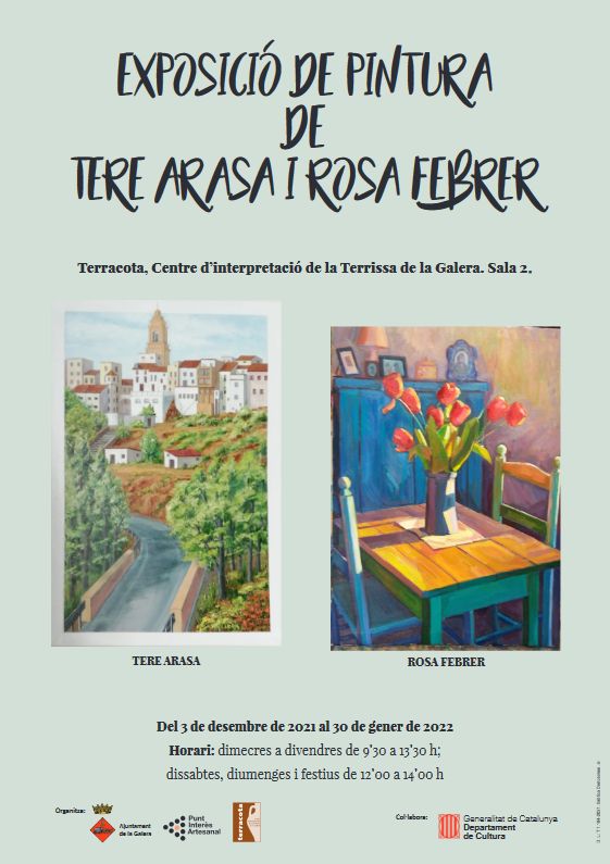 Exposici de pintura de Tere Arasa Pla i Rosa Febrer Marques