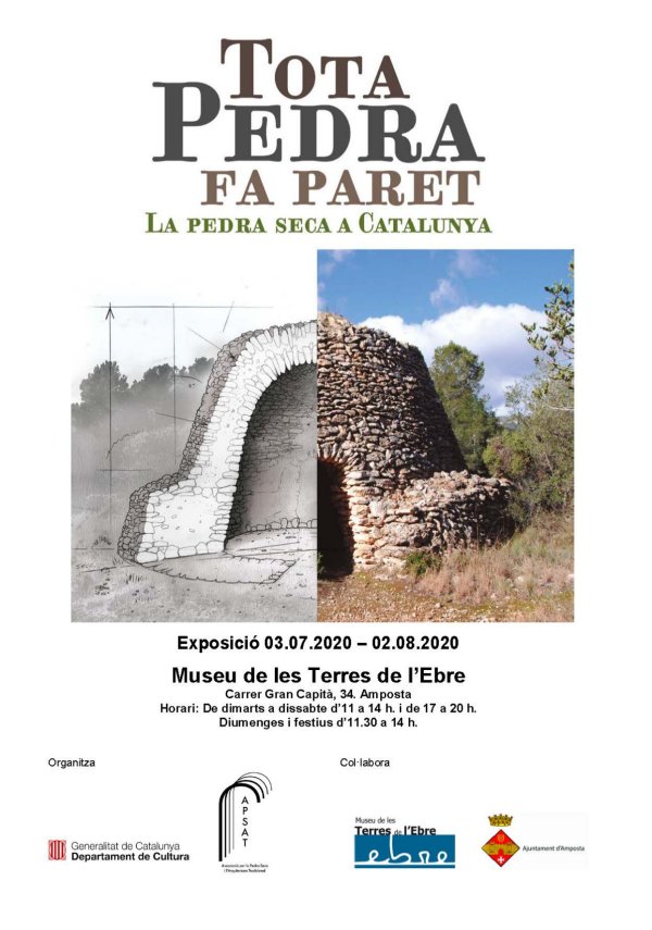 Exposici Tota pedra fa paret. La pedra seca a Catalunya