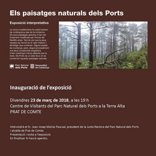 Una exposici permanent s’endinsa en els paisatges ferstecs del Parc Natural dels Ports | EbreActiu.cat, revista digital d’oci actiu | Terres de l’Ebre ...