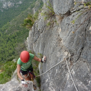 Via ferrada de Roca Blanca