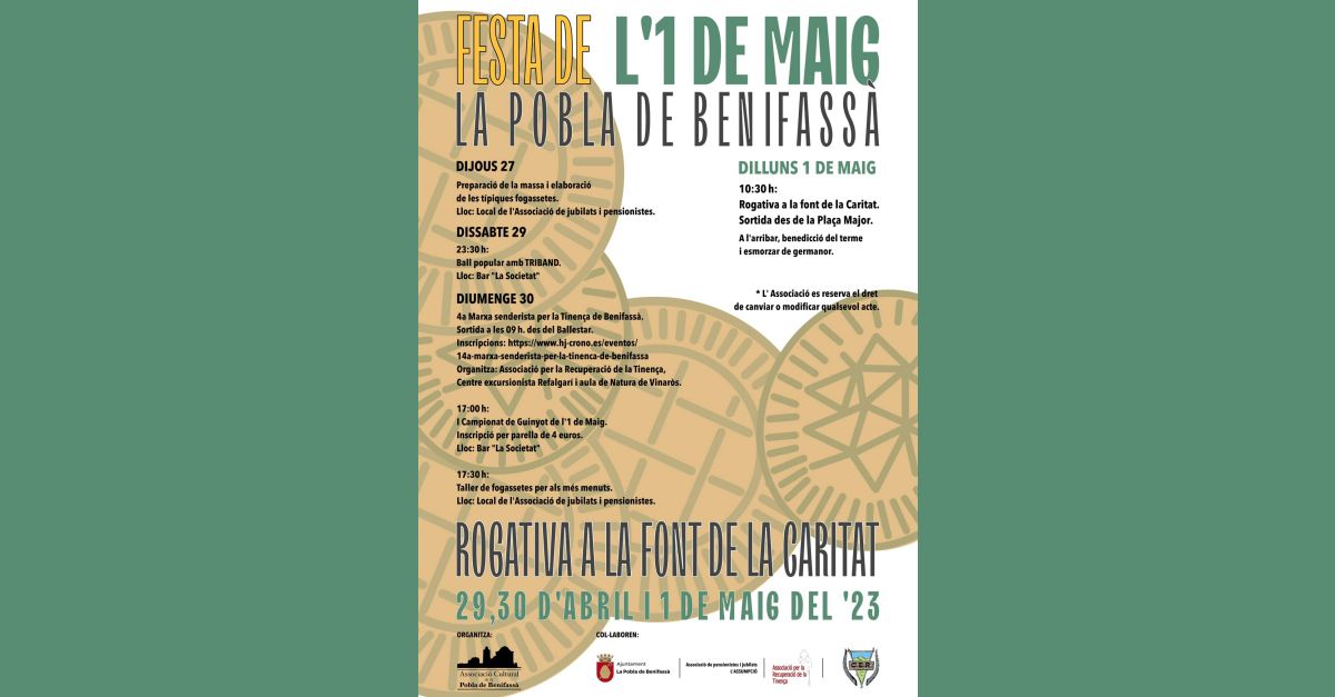 Festa de l1 de Maig a la Pobla de Benifass