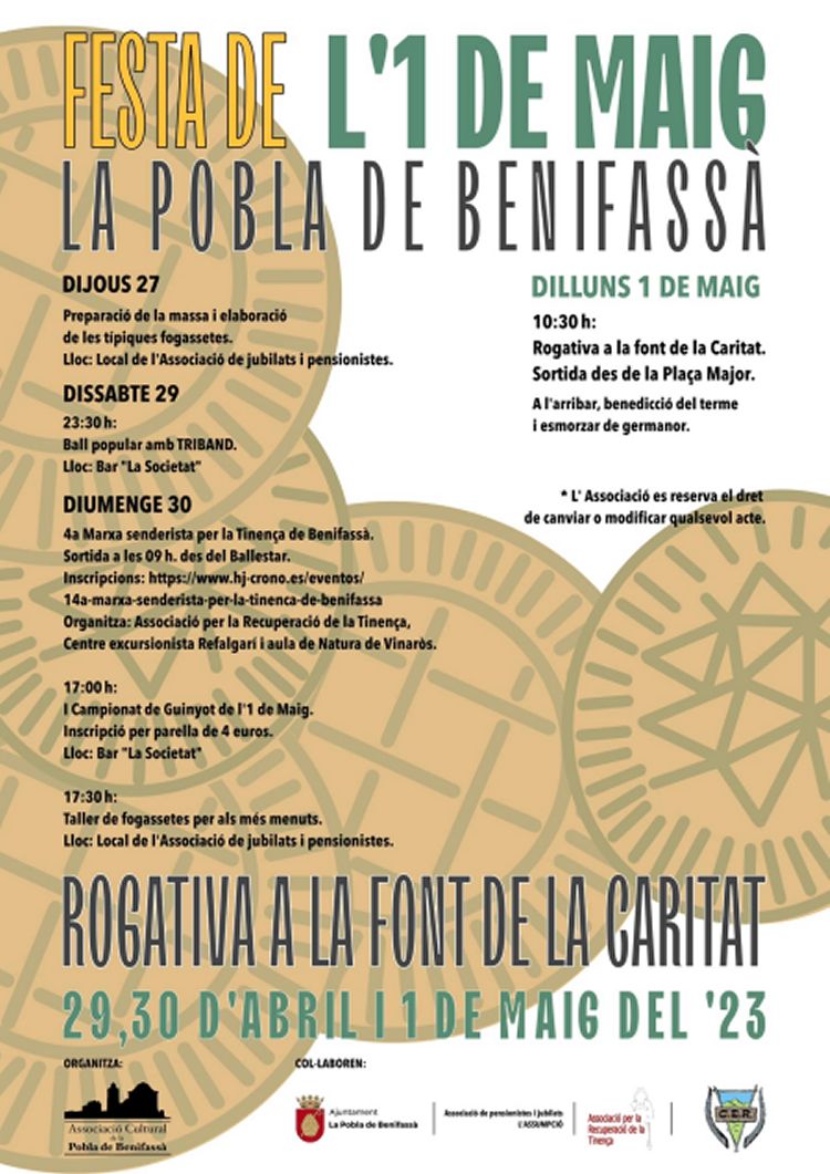 Festa de l1 de Maig a la Pobla de Benifass