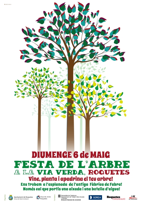 Festa de lArbre a la Via Verda de Roquetes