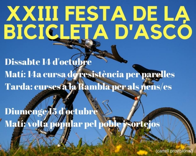 XXIII Festa de la bicicleta dAsc