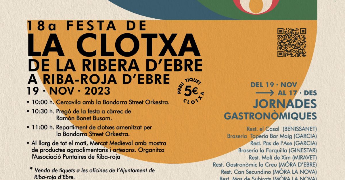 XVIII Festa Comarcal de la Clotxa de la Ribera dEbre 