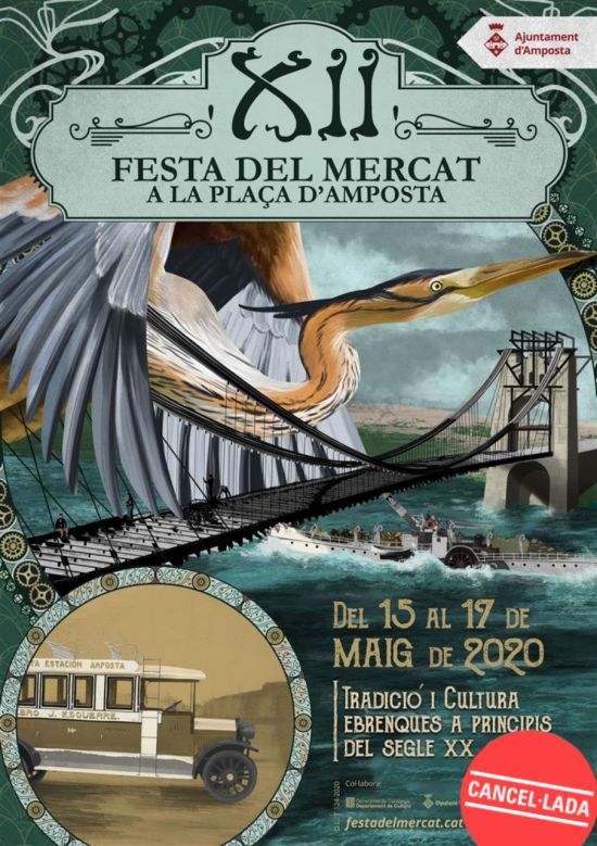 XII Festa del Mercat a la Plaa dAmposta CANCELLADA