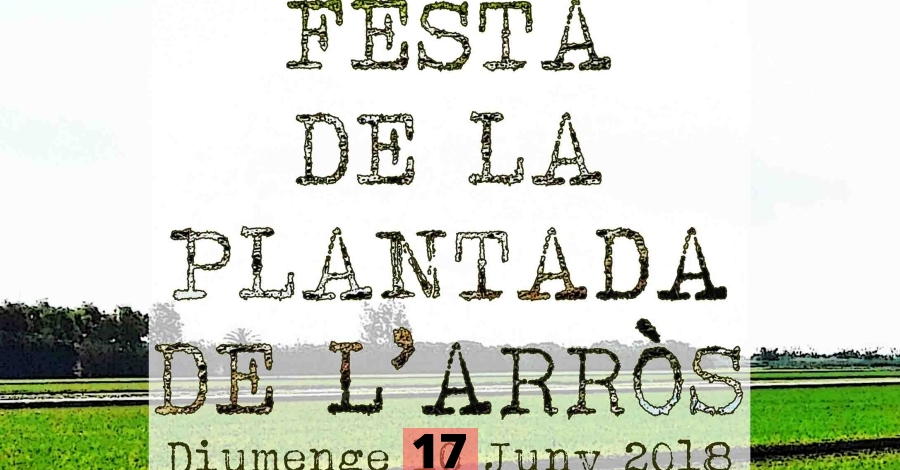 XI Festa de la Plantada a lAmpolla (ajornada al 17 de junio)