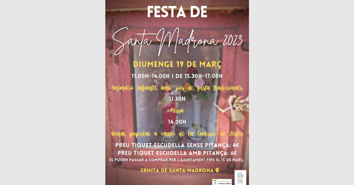 Fiesta de Santa Madrona en Corbera dEbre