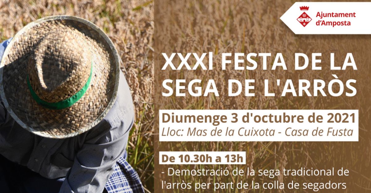 Actividades en el marco de la Fiesta de la Siega del Arroz de Amposta