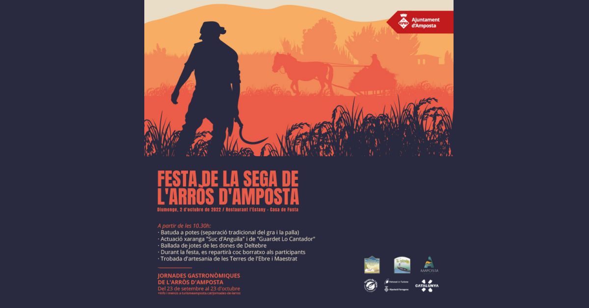 Fiesta de la Siega del Arroz en amposta