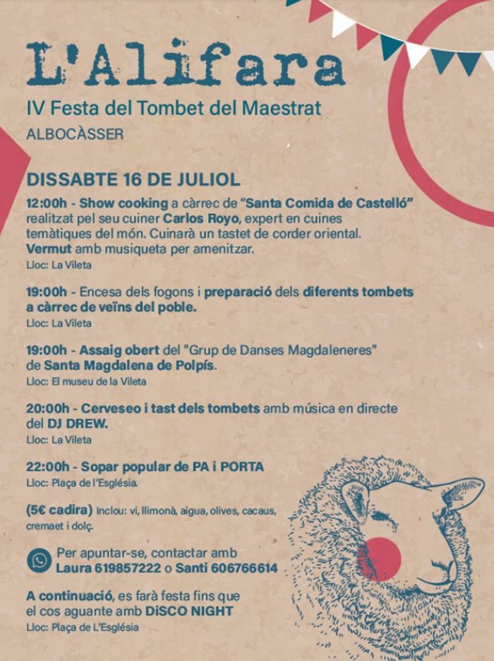 LAlifara. IV Festa del Tombet del Maestrat