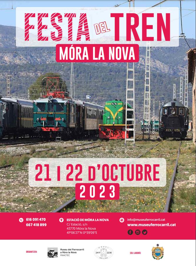 Festa del Tren al Museu del Ferrocarril de Mra la Nova