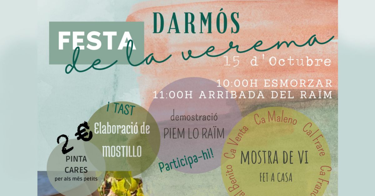 Festa de la verema a Darms