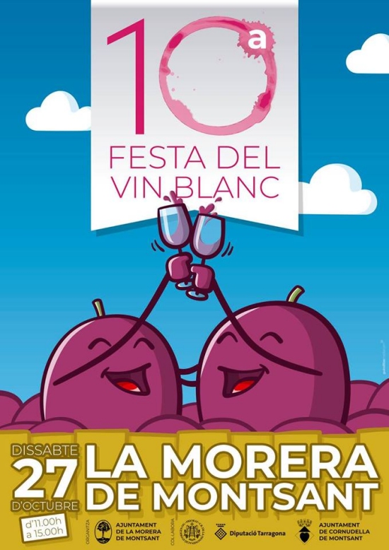 10a Festa del Vin Blanc de La Morera de Montsant.