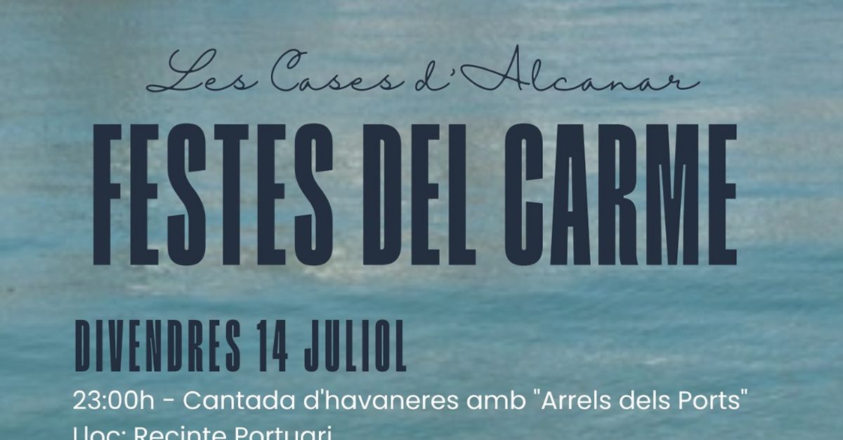 Fiestas del Carmen de les Cases dAlcanar