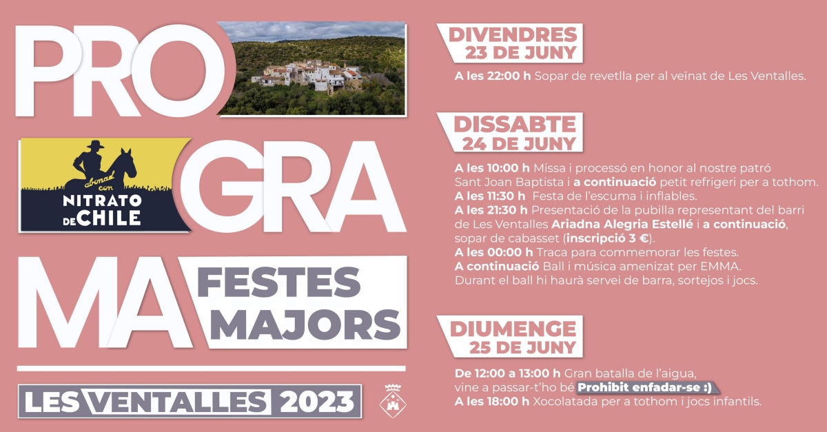 Festes Majors a les Ventalles