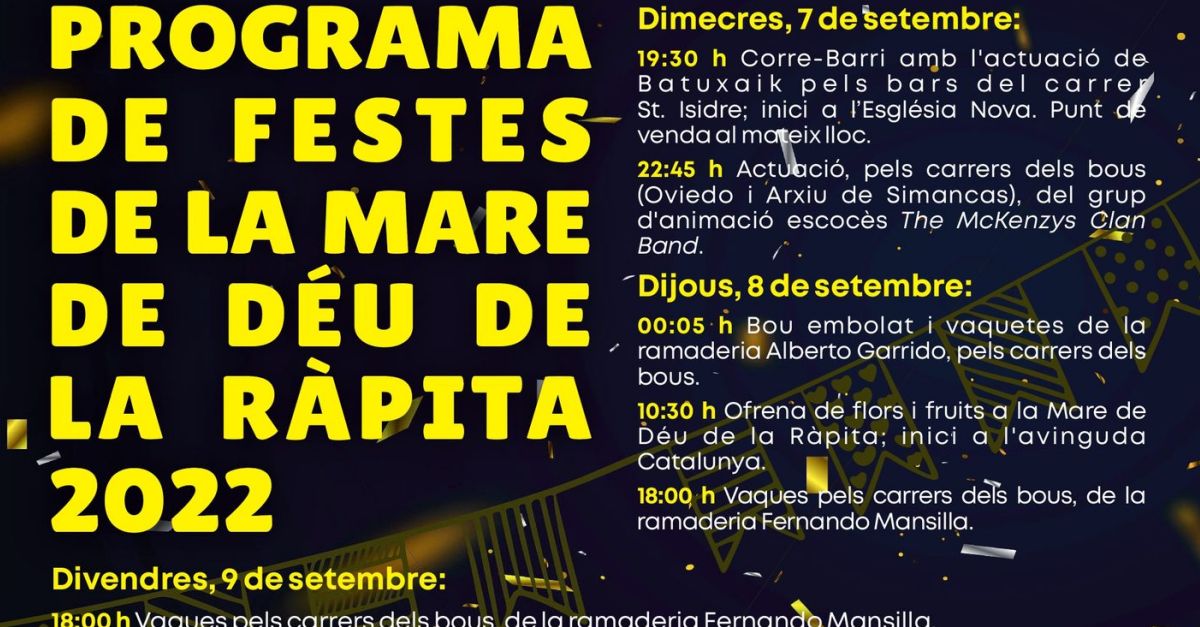 Festes de la Mare de Du de la Rpita