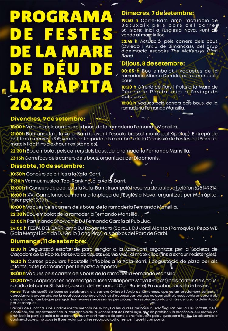 Festes de la Mare de Du de la Rpita