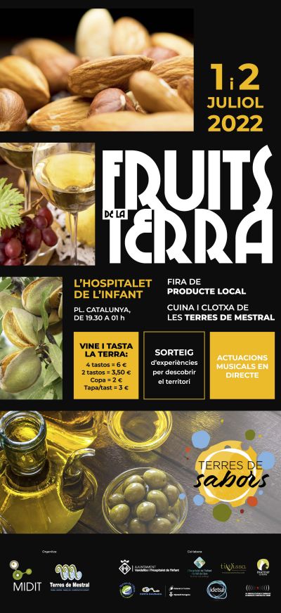 La Fira Fruits de la terra tornar a l’Hospitalet de l’Infant els dies 1 i 2 de juliol | EbreActiu.cat, revista digital d’oci actiu | Terres de l’Ebre ...