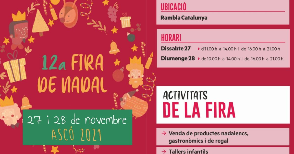 12a Fira de Nadal d’Asc