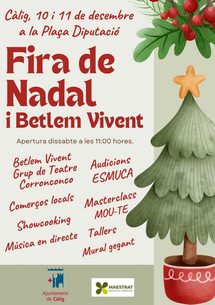 Fira de Nadal i Betlem Vivent