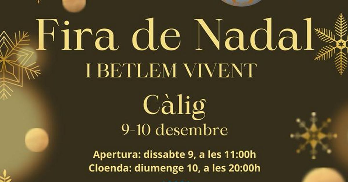 Fira de Nadal i Betlem vivent