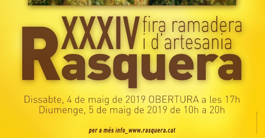 XXXIV Fira Ramadera i Artesanal de Rasquera