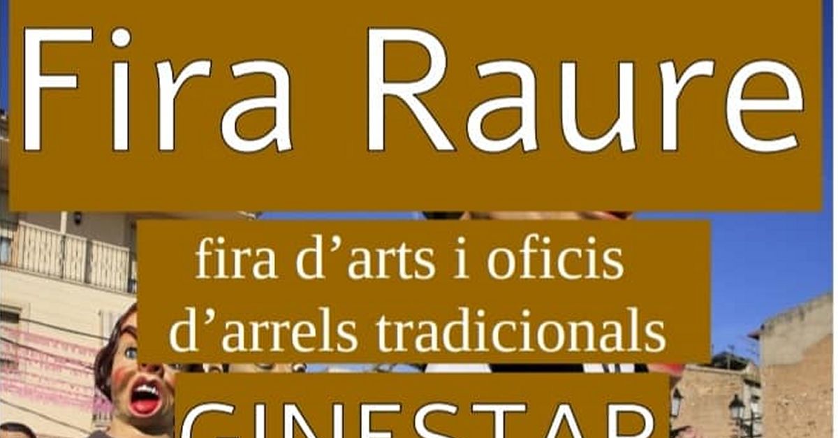 Fira Raure, feria de artes y oficios tradicionales