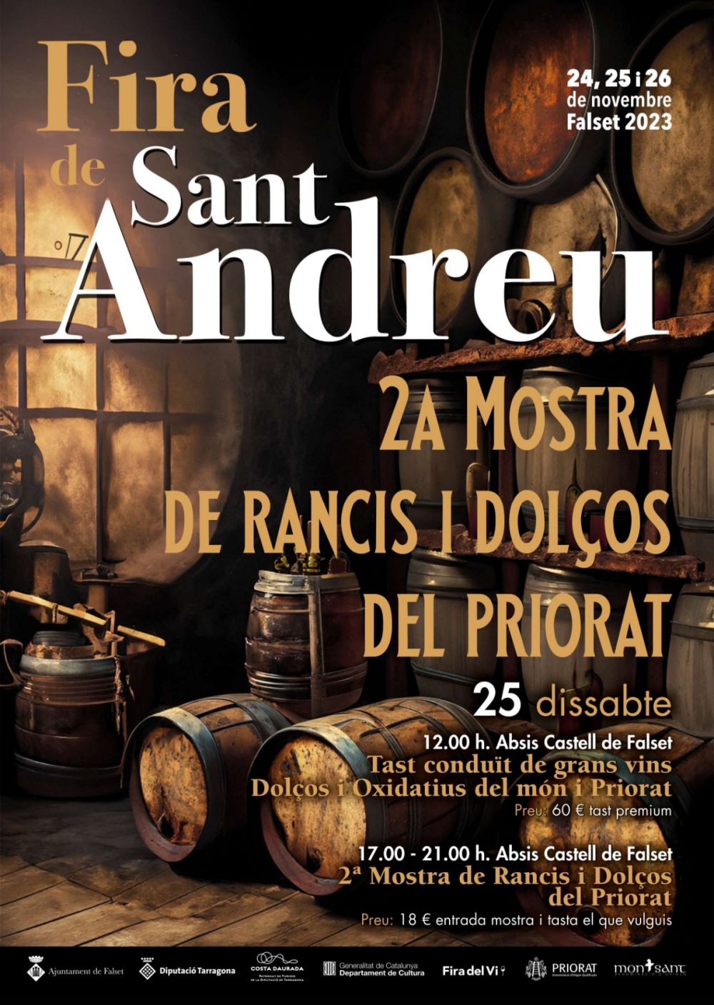 Fira de Sant Andreu i 2a Mostra de Rancis i Dolos del Priorat