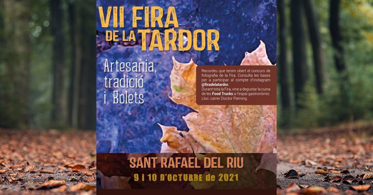 VII Fira de la Tardor en Sant Rafael del Riu