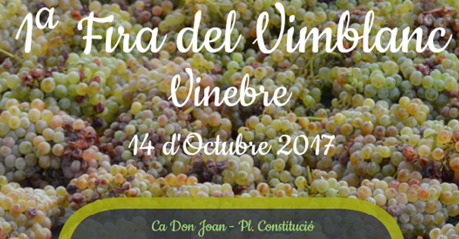 17 Cap de setmana ibric a Vinebre i 1a Fira del Vimblanc