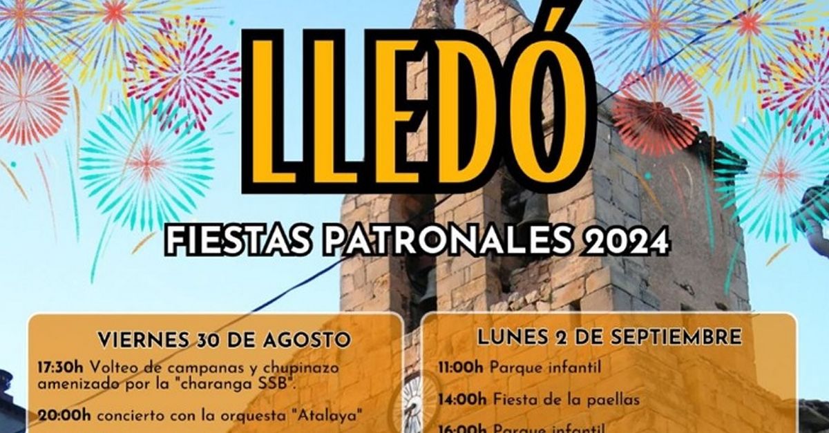 Fiestas patronales Lled 2024