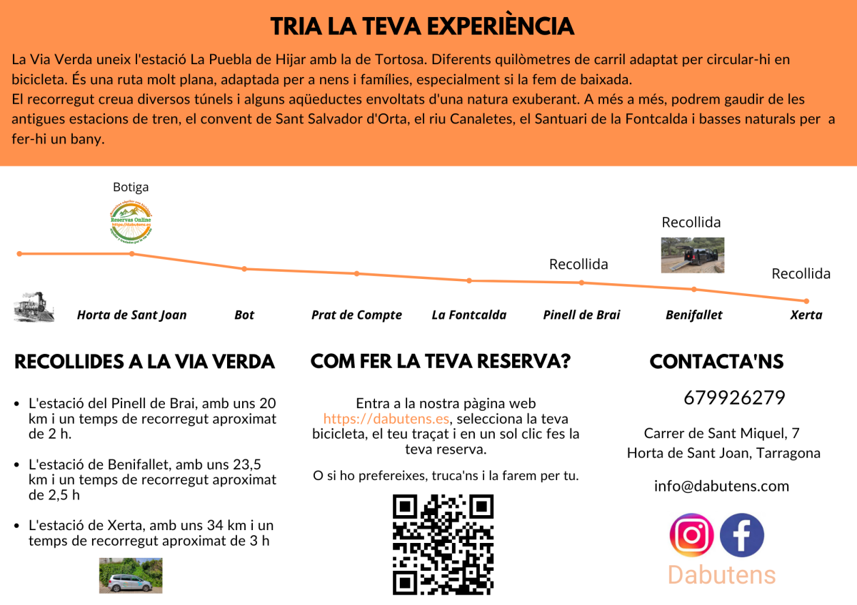 Taxi Horta - Benifallet | EbreActiu.cat, revista digital de ocio activo | Terres de l’Ebre...