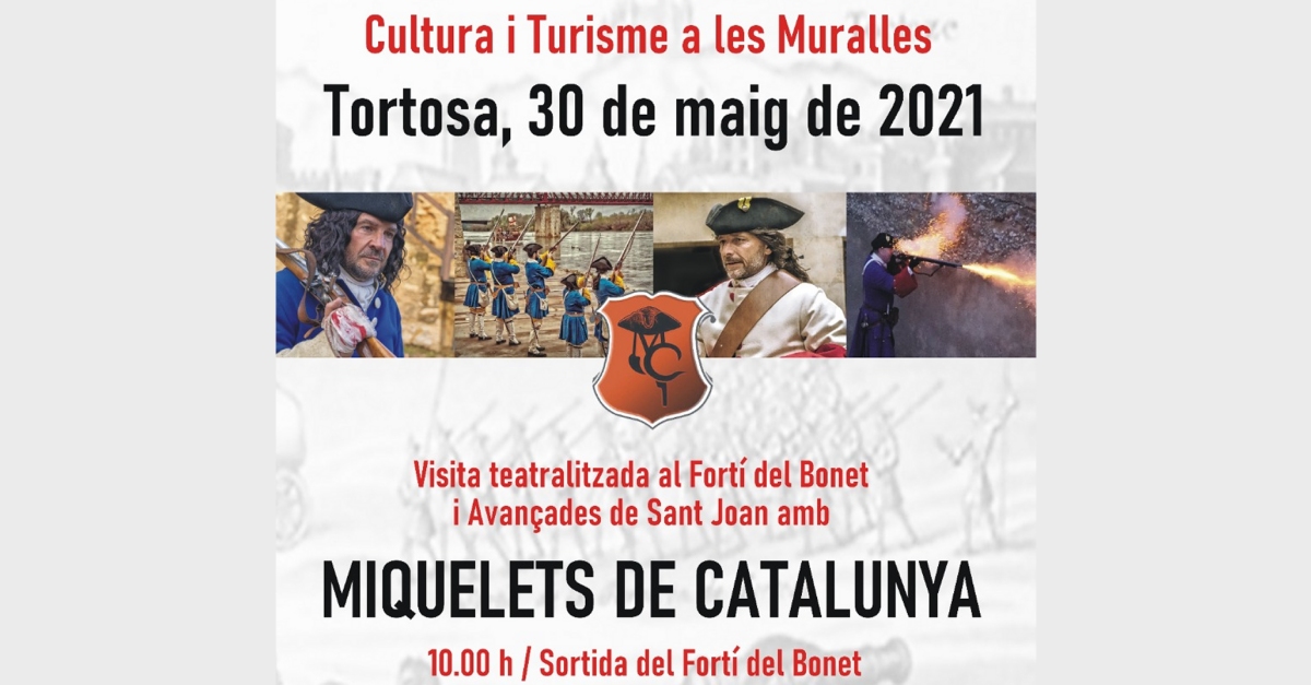 Visita teatralizada al Fortn del Bonet y Avanzadas de Sant Joan con los Miquelets de Catalunya